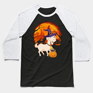 Goat pumpkin witch Baseball T-Shirt